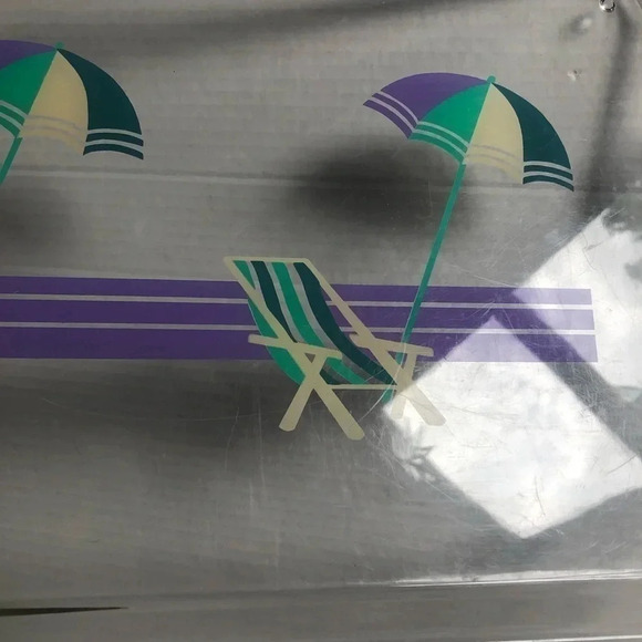 Vtg Plastic Serving  Tray - Picture 4 of 8